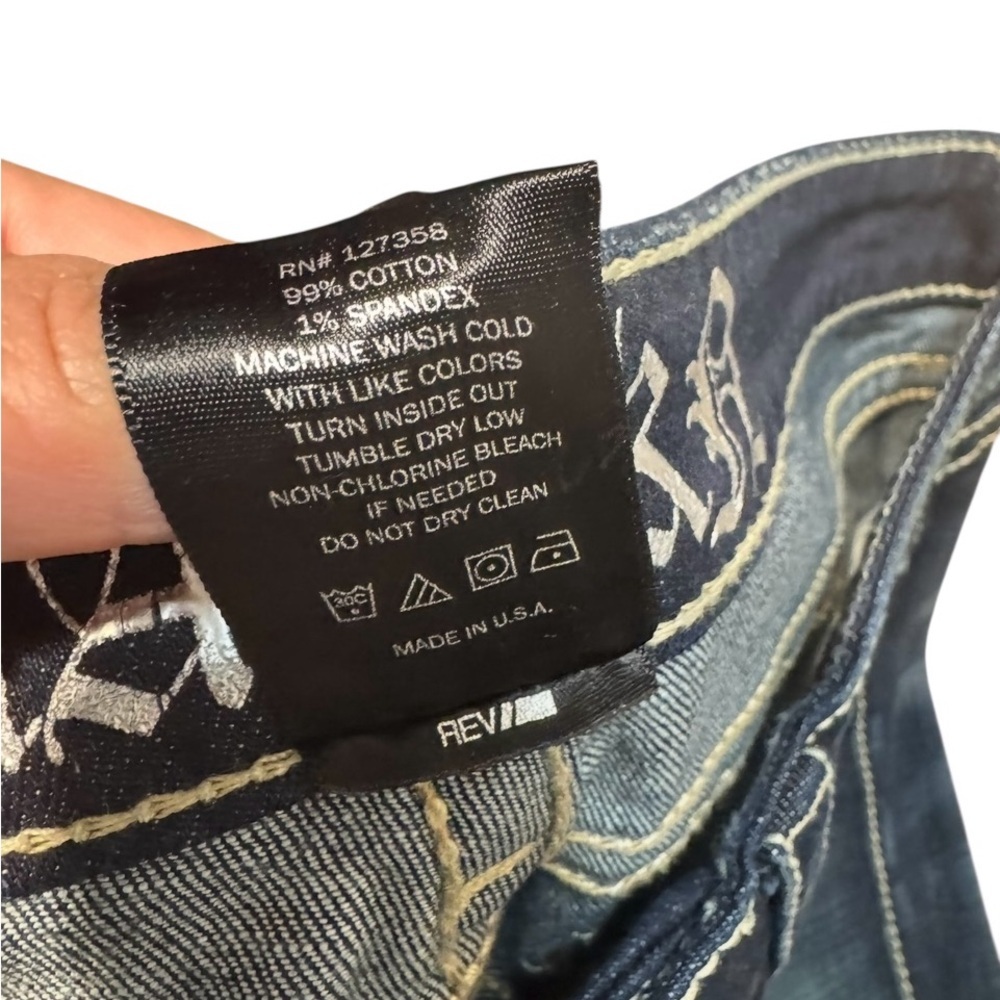 RAWKA Y2K Magic Cut #13 Skinny Jeans Dark Wash – Size 30 - Picture 3 of 6